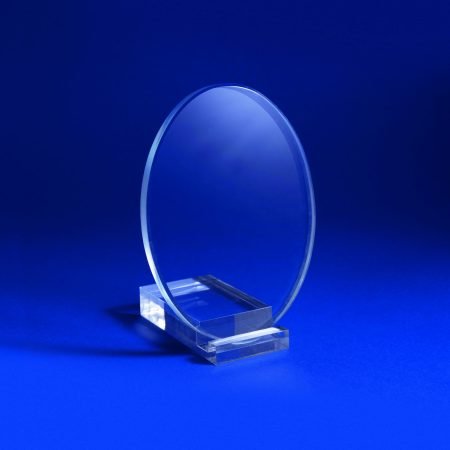 Cristal ovalado 12 mm
