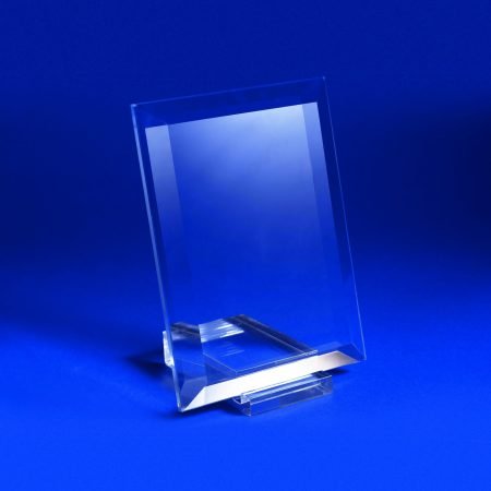 Cristal rectangular molido