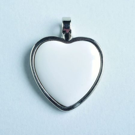Precioso Corazón de Plata